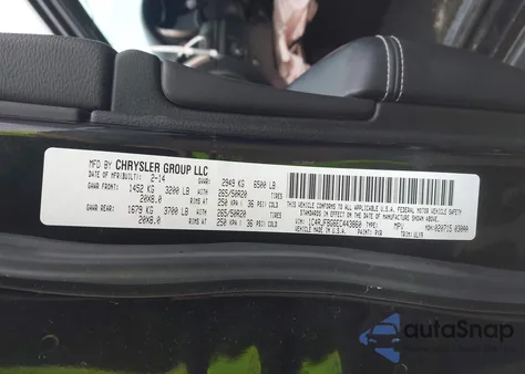 2014 Jeep Grand Cherokee Limited из США, поврежденный, VIN 1C4RJFBG6EC443860